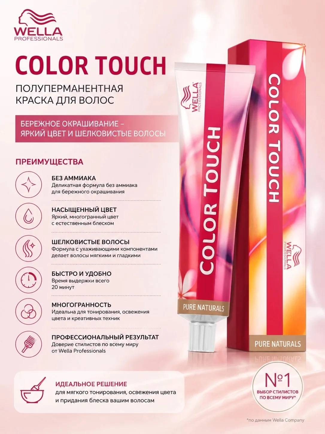 Премиальная краска для волос - Wella Professionals Color Touch