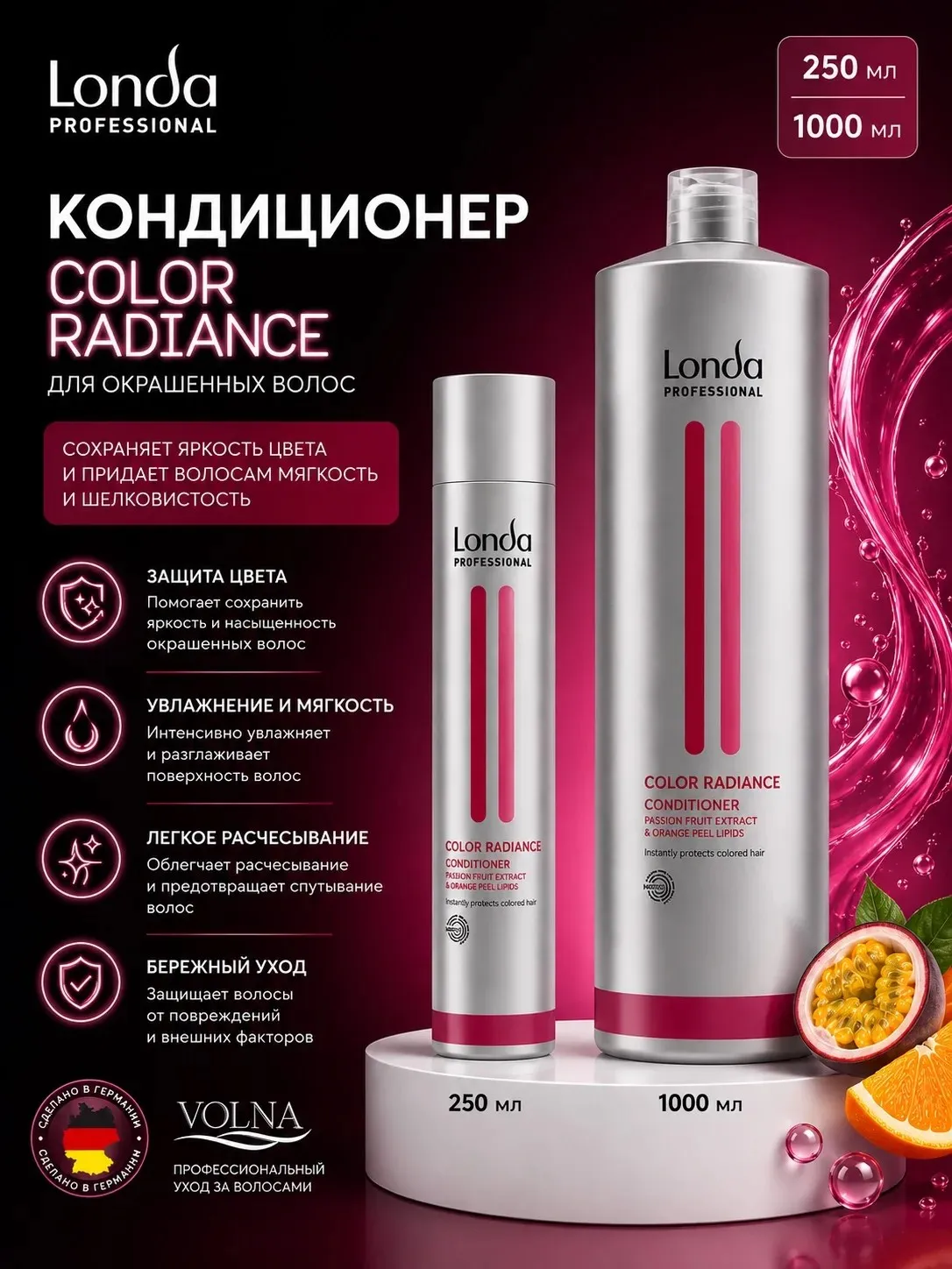 Кондиционер для окрашенных волос - Londa Radiance