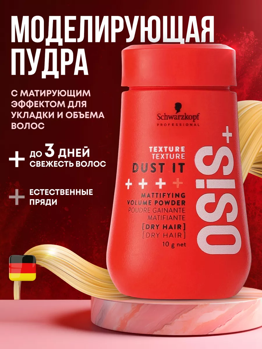 Профессиональная моделирующая пудра для волос - Schwarzkopf OSIS+ DUST IT